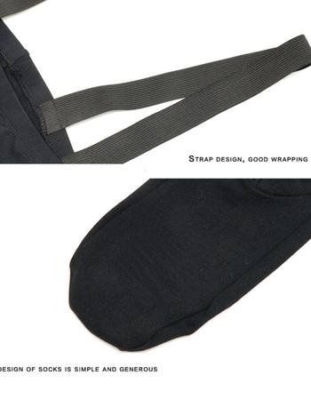 Ανδρικό λέοτάρντ μπαλέτου για προπόνηση, με ιμάντες και υψηλή μέση, ύφασμα συνθετικών ινών, 80% νάιλον