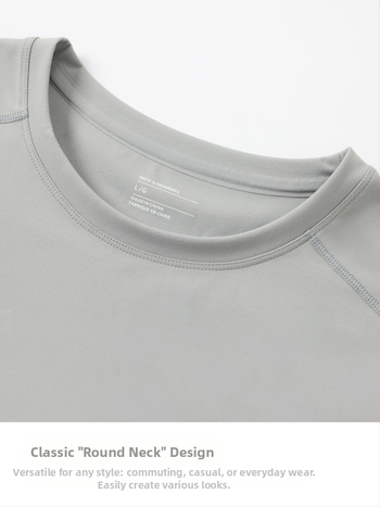 Unisex megztinis su apvaliu kaklu, ilgomis rankovėmis, drėgmės šalinimas, vientisas raštas, ruduo, tinka bėgimui ir dviračių važiavimui