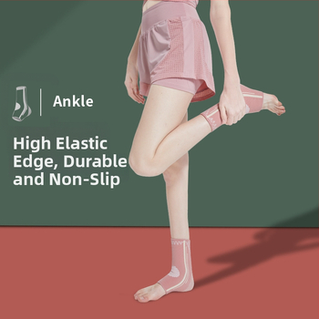 Suaugusiųjų kulkšnies apsaugos rankovė - Nailonas/Spandeksas/Elastinės pluoštai - Tinka krepšiniui