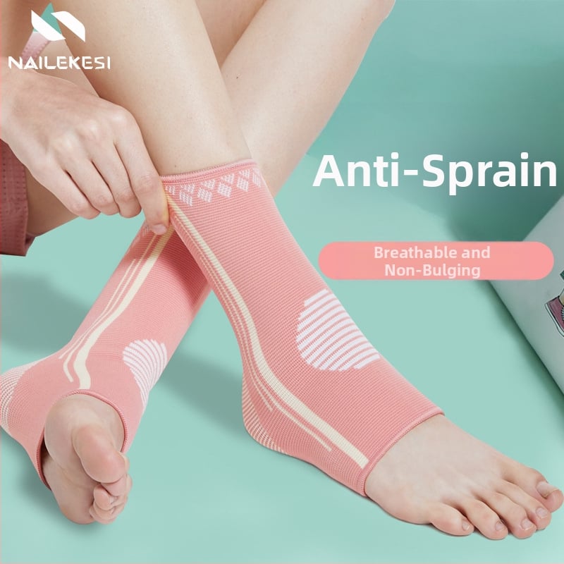 Suaugusiųjų kulkšnies apsaugos rankovė - Nailonas/Spandeksas/Elastinės pluoštai - Tinka krepšiniui