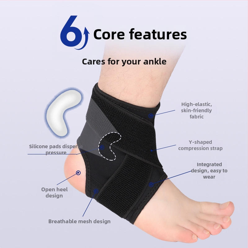 Čiurnos įtvaras – nailonas, Chenya, čiurnos apsauga, bėgimui