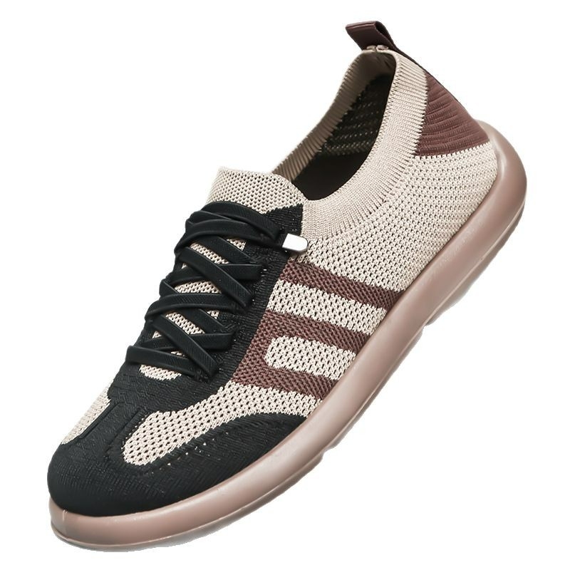 Pantofi casual pentru femei, vârf rotund, partea superioară din țesătură, talpă PVC, respirabili