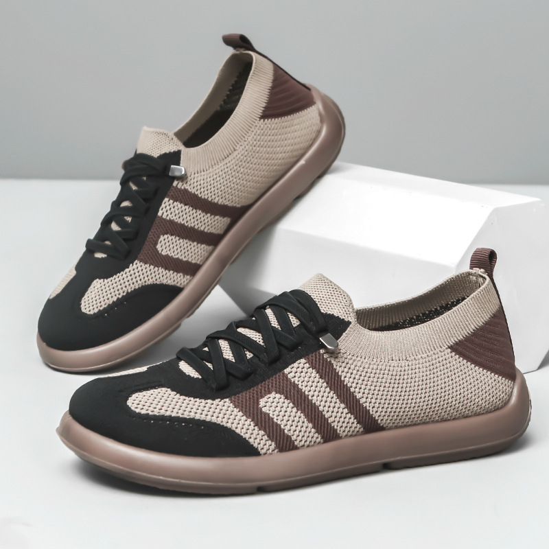 Pantofi casual pentru femei, vârf rotund, partea superioară din țesătură, talpă PVC, respirabili