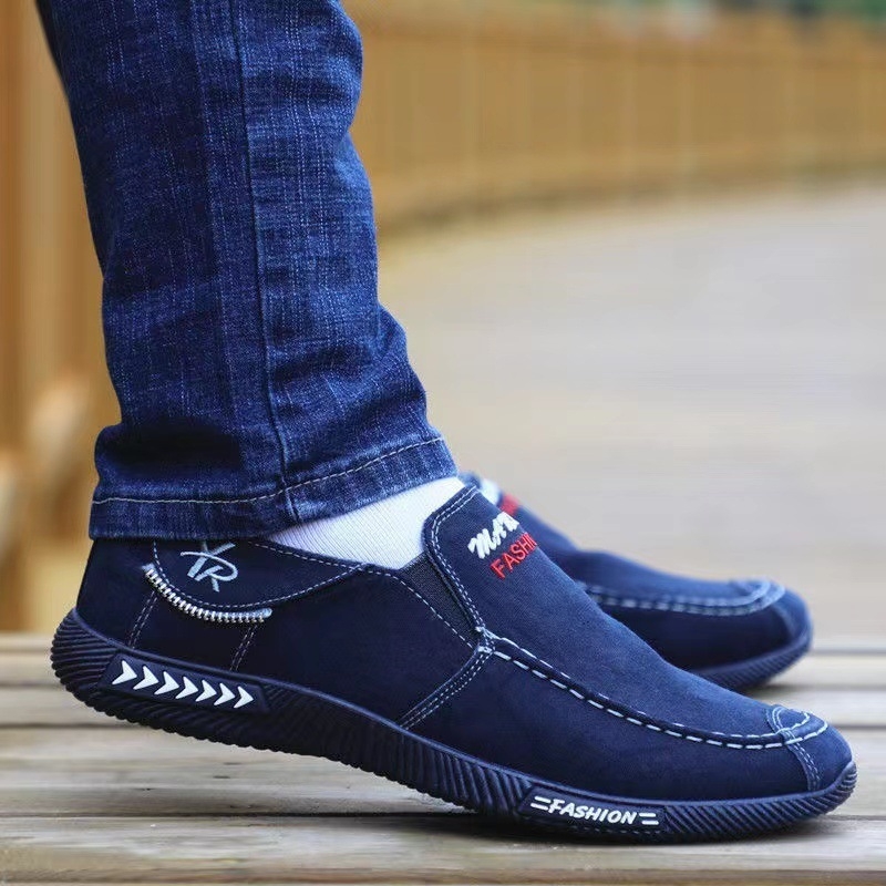 Unisex kanvas slip-on kurpes rudens siltumam