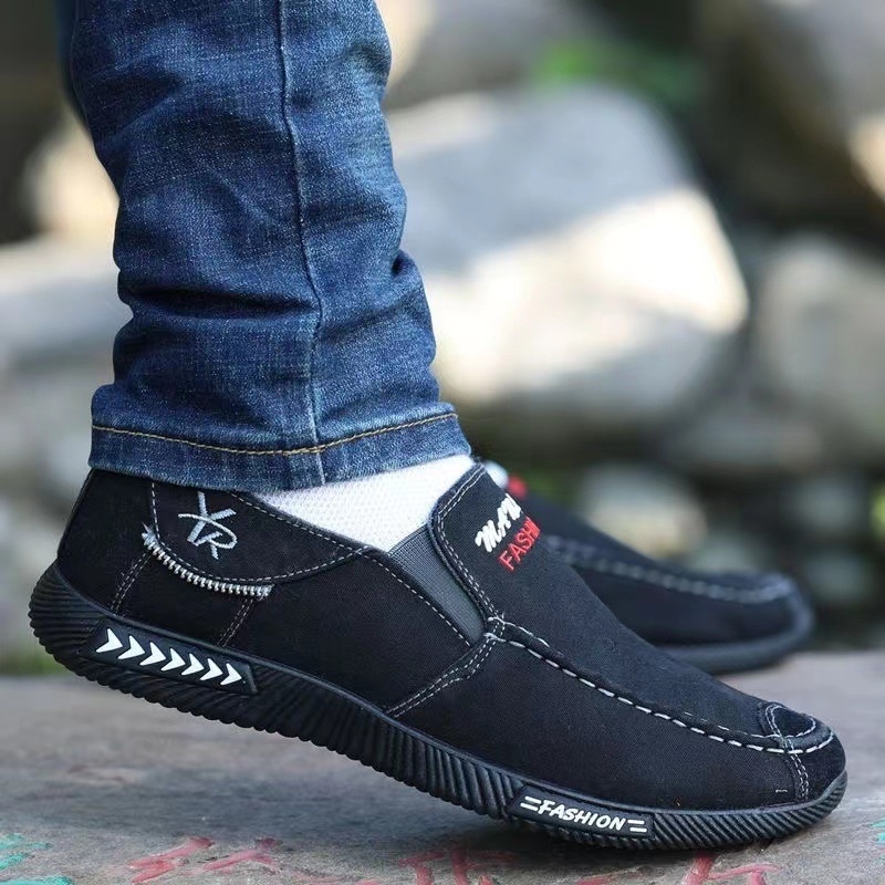 Unisex kanvas slip-on kurpes rudens siltumam