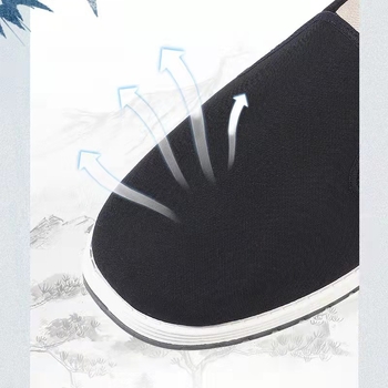 Унисекс платнени обувки с кръгъл нос, нисък горен край, подметка от телешки сухожилия, вулканизирани