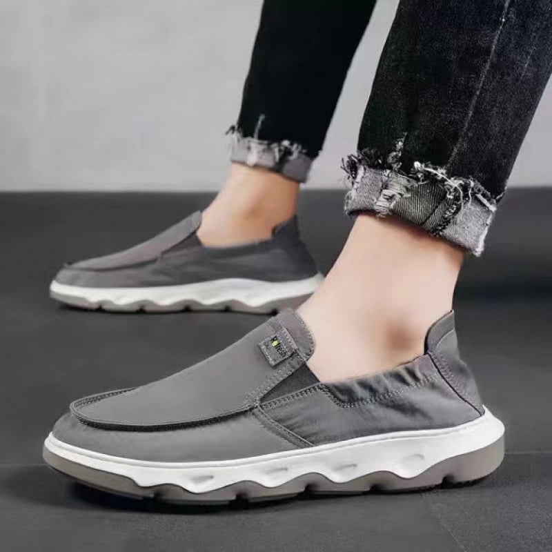 Vīriešu kurpes ar PU augšpusi, zems profils, TPU zole, šņorējamas, elpojošas