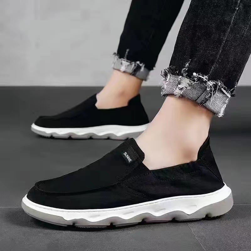 Vīriešu kurpes ar PU augšpusi, zems profils, TPU zole, šņorējamas, elpojošas