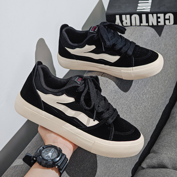 Vīriešu elpojošas kanvas kedas - augšdaļa no sajauktiem materiāliem, šņorējamas, EVA iekšējā, gumijas zole