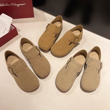 Ženske platforme cipele, okrugli vrh, gornji dio Super Fiber, gumeni potplat, Slip-On