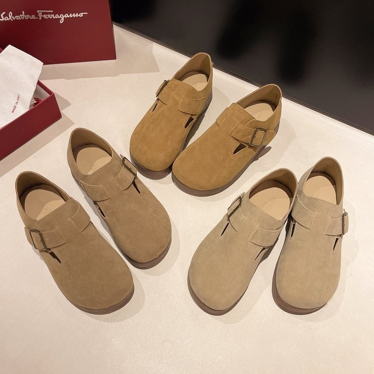 Ženske platforme cipele, okrugli vrh, gornji dio Super Fiber, gumeni potplat, Slip-On