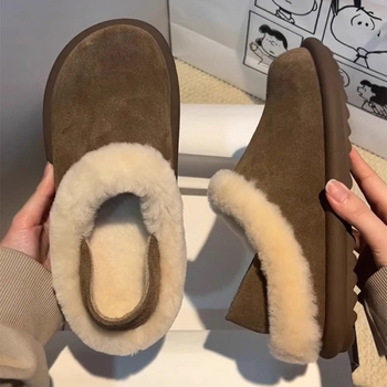 Moteriški storu pado bateliai su pūkuotu vidumi, velvet viršus, gumos padas, šilta apdaila, vidutinio aukščio kulnas 3–5 cm, ruduo 2025