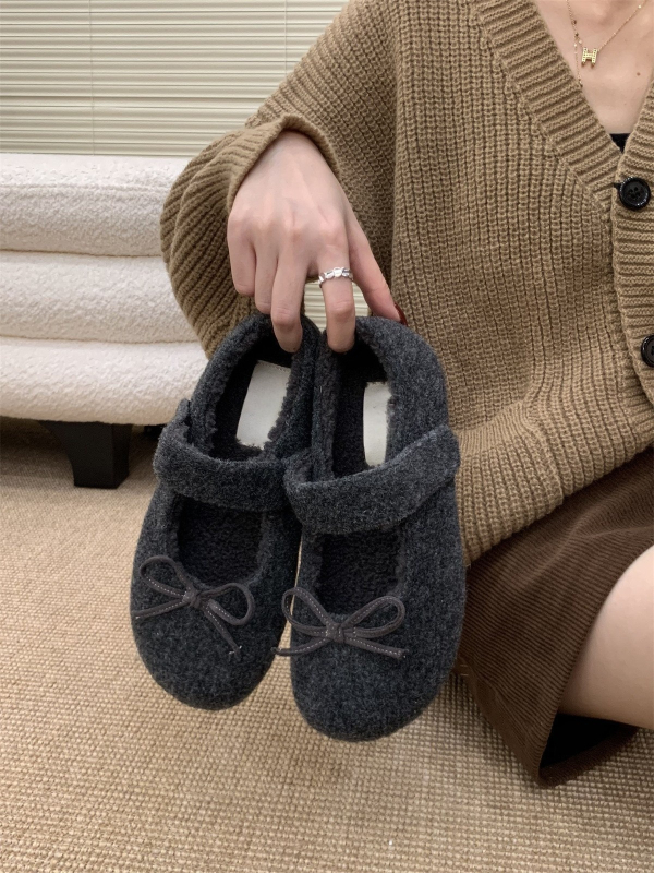 Mary Jane cipele za žene (okrugli vrh; nubuk gornji dio; Velcro zatvaranje; niski potpetica; gumeni potplat)