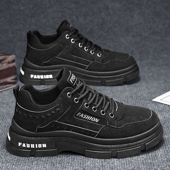 Pantofi cu platformă, vârf rotund, toc mic 1–3 cm, partea superioară din piele sintetică, talpă din cauciuc