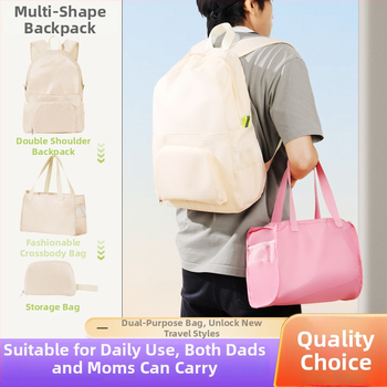 Volditav seljakott välispordiks – unisex, PVC, maht alla 20 l, vaba aja reisimiseks, kaheotstarbeline kasutus