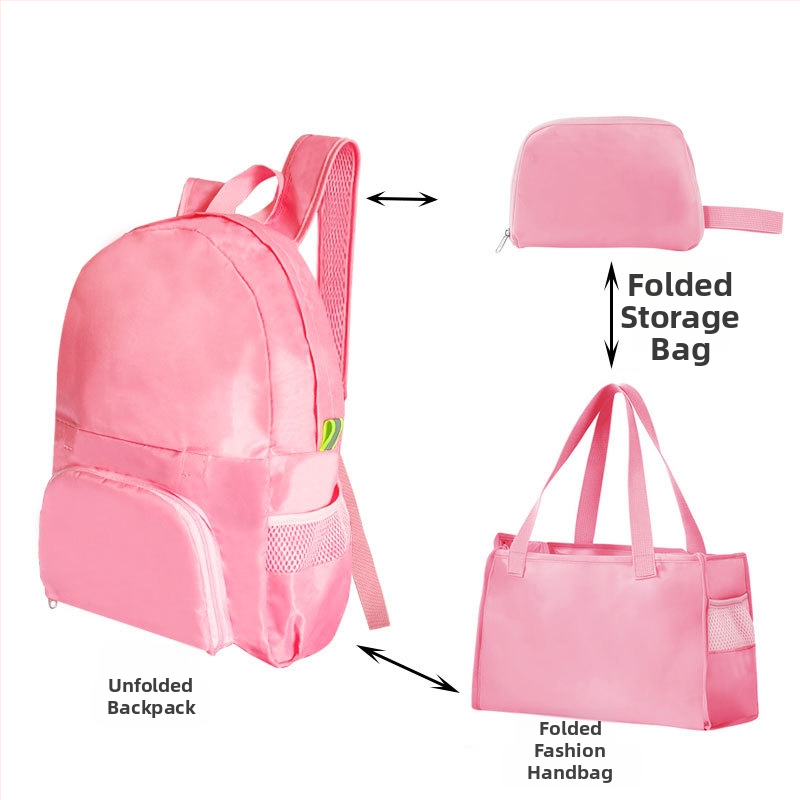 Volditav seljakott välispordiks – unisex, PVC, maht alla 20 l, vaba aja reisimiseks, kaheotstarbeline kasutus