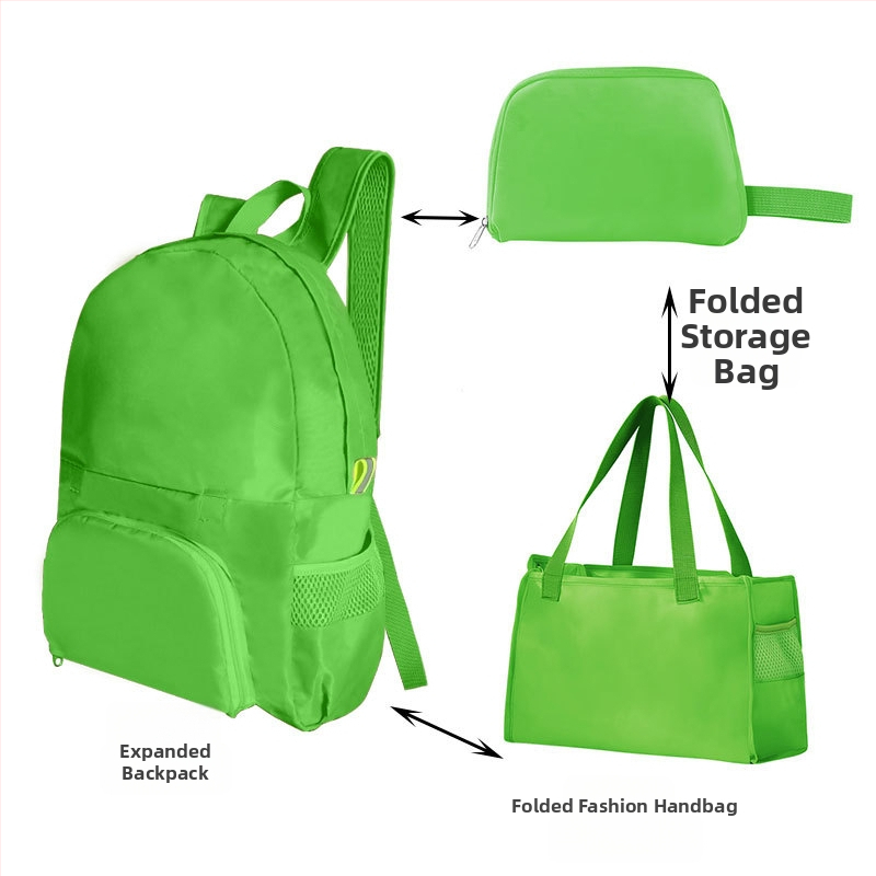 Volditav seljakott välispordiks – unisex, PVC, maht alla 20 l, vaba aja reisimiseks, kaheotstarbeline kasutus