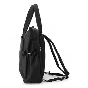 3-in-1 Unisex válltáska, kézitáska és hátizsák – Nagy kapacitású 36–55L, Nylon, 14-inch laptophoz, száraz– Nedves elkülönítés