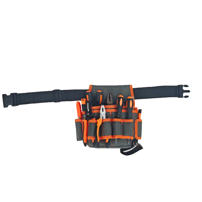 Double Dreamer Įrankių diržo krepšys, Multifunkcinė diržo kišenė, Vandeniui atsparus Oxford audinys, Išplėstas mažas elektrikisto krepšys, Stilius ZC-YB-003