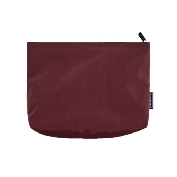 Geantă de cosmetică din nylon impermeabil, exterior simplu, închidere cu fermoar, capacitate mare, căptușeală din poliester, unisex