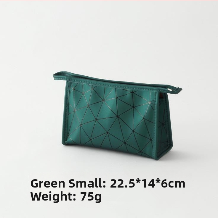 Bo Xin geantă de machiaj PU impermeabilă, model HZ405HD, stil geantă de mână