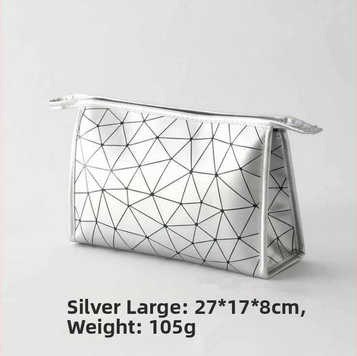 Bo Xin geantă de machiaj PU impermeabilă, model HZ405HD, stil geantă de mână