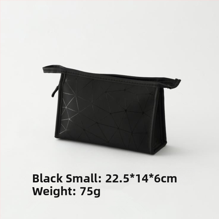 Bo Xin geantă de machiaj PU impermeabilă, model HZ405HD, stil geantă de mână