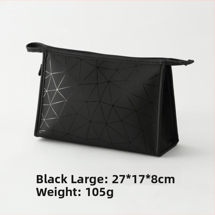 Bo Xin geantă de machiaj PU impermeabilă, model HZ405HD, stil geantă de mână