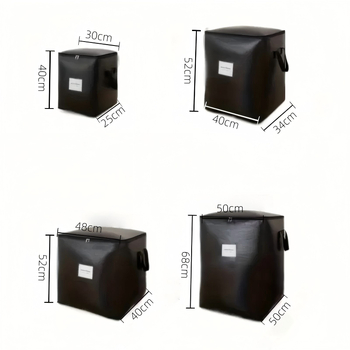 PP költöztető tároló tasakok – kocka alakú, többfunkciós, modell 01, anyag PP, alkalmas költöztetésre és tárolásra hálószobában, nappaliban, irodában