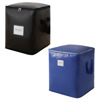 PP költöztető tároló tasakok – kocka alakú, többfunkciós, modell 01, anyag PP, alkalmas költöztetésre és tárolásra hálószobában, nappaliban, irodában