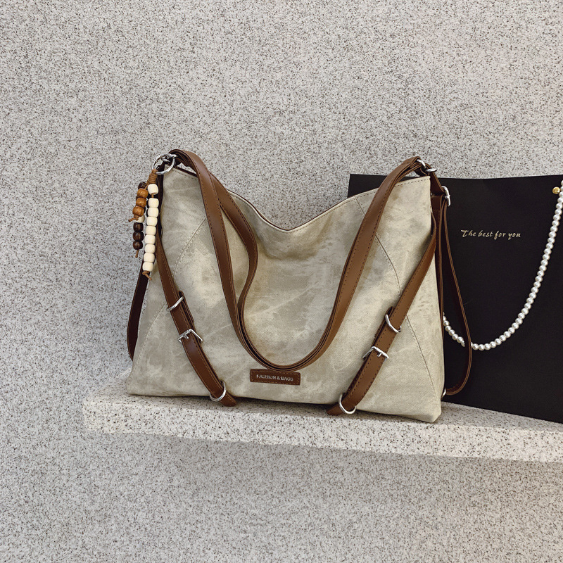 PU medžiagos moterų Tote rankinė, didelė talpa, miesto paprastas stilius, horizontali kvadrato forma, užsegimas užtrauktuku, poliesterio pamušalas, vidinė kišenė patch