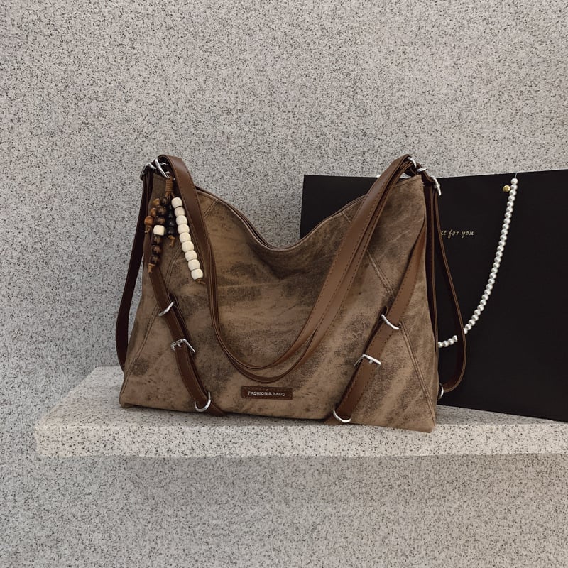 PU medžiagos moterų Tote rankinė, didelė talpa, miesto paprastas stilius, horizontali kvadrato forma, užsegimas užtrauktuku, poliesterio pamušalas, vidinė kišenė patch