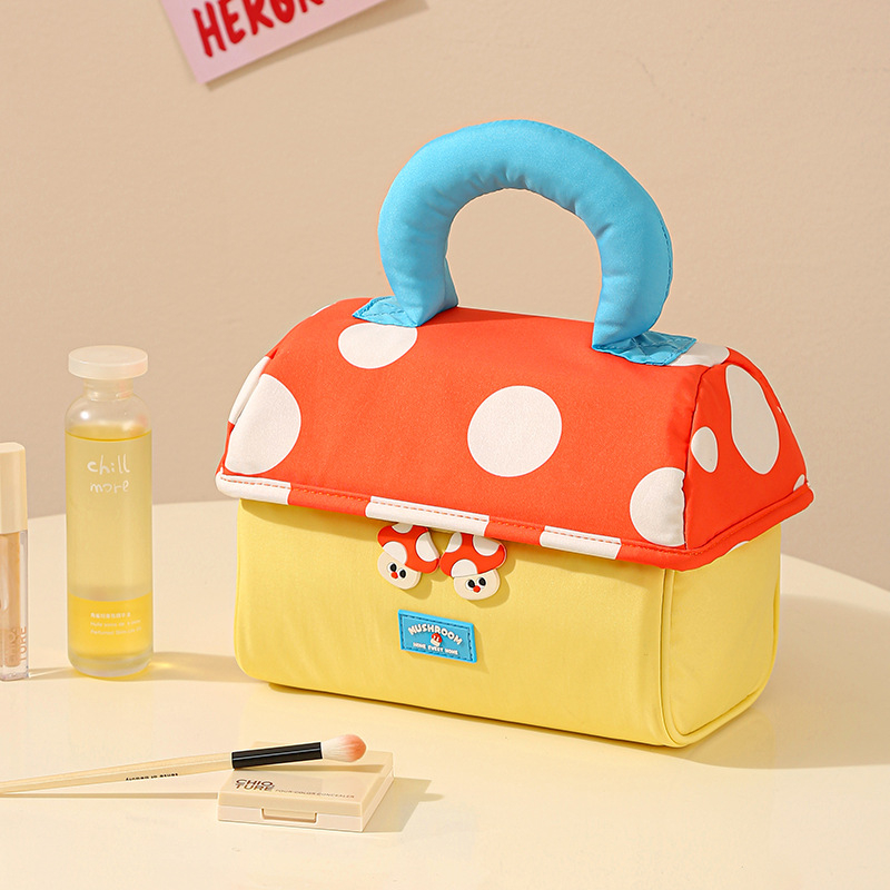 Kosmetinė dėžutė, kubo formos, iš Oxford audinio, modelis MGHZB, daugiafunkcinė, tinkama kelionėms