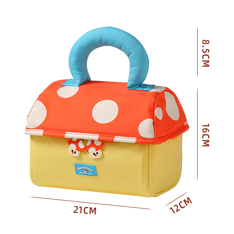 Kosmetinė dėžutė, kubo formos, iš Oxford audinio, modelis MGHZB, daugiafunkcinė, tinkama kelionėms