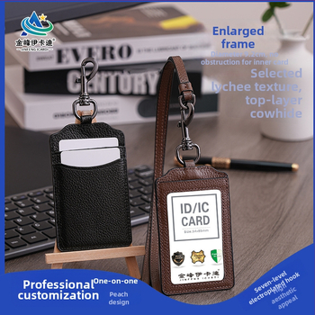 Θήκη Καρτών από Γνήσιο Δέρμα – Μοντέρνο Μίνιμαλ Στυλ, Ανάγλυφη Υφή, Με Λουράκι