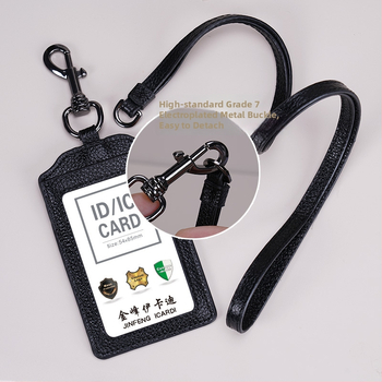 Θήκη Καρτών από Γνήσιο Δέρμα – Μοντέρνο Μίνιμαλ Στυλ, Ανάγλυφη Υφή, Με Λουράκι