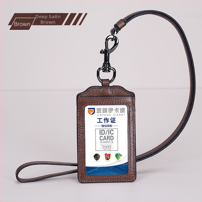 Θήκη Καρτών από Γνήσιο Δέρμα – Μοντέρνο Μίνιμαλ Στυλ, Ανάγλυφη Υφή, Με Λουράκι