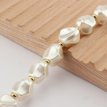 Maišo dirželis su perlų grandine - rankų darbas Plastic Feng SL204, plastikas + derva, kvėpuojanti, sumažina apkrovą, nauja nacionalinė tendencija