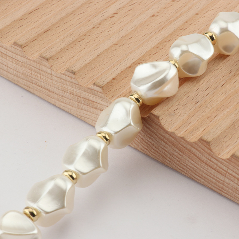 Maišo dirželis su perlų grandine - rankų darbas Plastic Feng SL204, plastikas + derva, kvėpuojanti, sumažina apkrovą, nauja nacionalinė tendencija