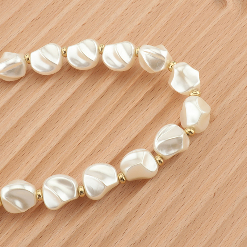 Maišo dirželis su perlų grandine - rankų darbas Plastic Feng SL204, plastikas + derva, kvėpuojanti, sumažina apkrovą, nauja nacionalinė tendencija