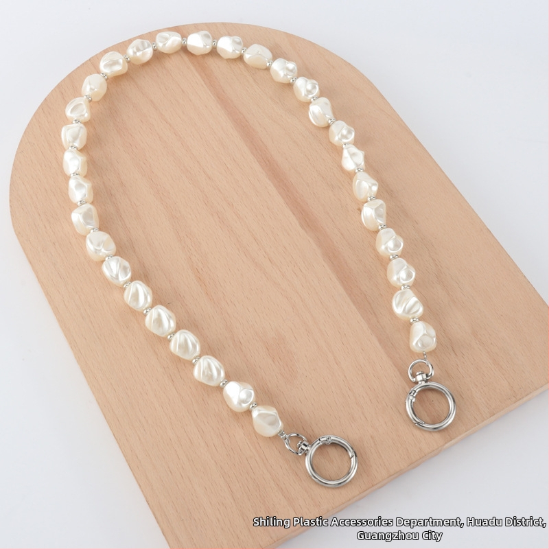 Maišo dirželis su perlų grandine - rankų darbas Plastic Feng SL204, plastikas + derva, kvėpuojanti, sumažina apkrovą, nauja nacionalinė tendencija