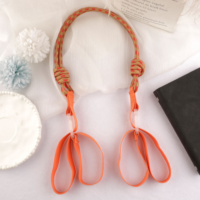 Lanyard pečių juosta crossbody pirkinių krepšiams - platus, universalus, siuvinėjimo dizainas, poliesteris Dylan