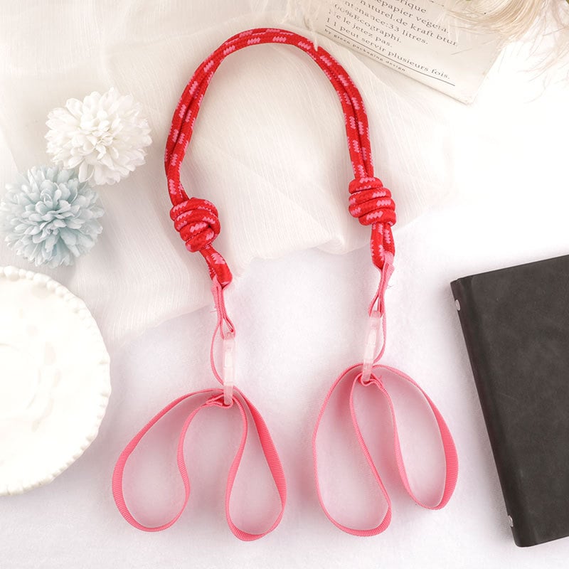 Lanyard pečių juosta crossbody pirkinių krepšiams - platus, universalus, siuvinėjimo dizainas, poliesteris Dylan