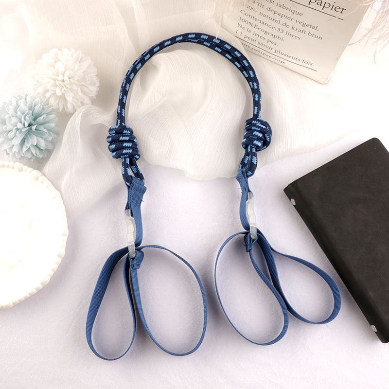 Lanyard pečių juosta crossbody pirkinių krepšiams - platus, universalus, siuvinėjimo dizainas, poliesteris Dylan