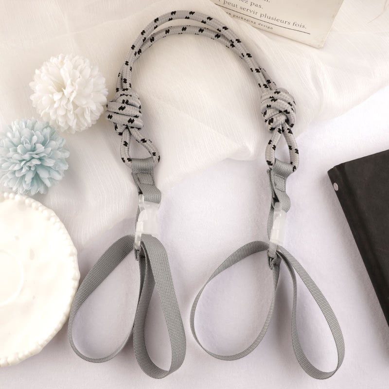 Lanyard pečių juosta crossbody pirkinių krepšiams - platus, universalus, siuvinėjimo dizainas, poliesteris Dylan