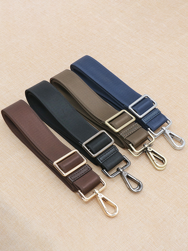 Jin Yu νάιλον ιμάντας ώμου για τσάντες - μονόχρωμο σχέδιο, Καλοκαίρι 2023