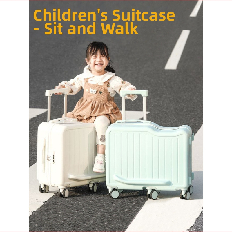 ABS külsővel készült gyerekeknek szánt kézitáska, univerzális kerekek, cipzáras nyitás, szabványos kombinációzár, 3 kg súly