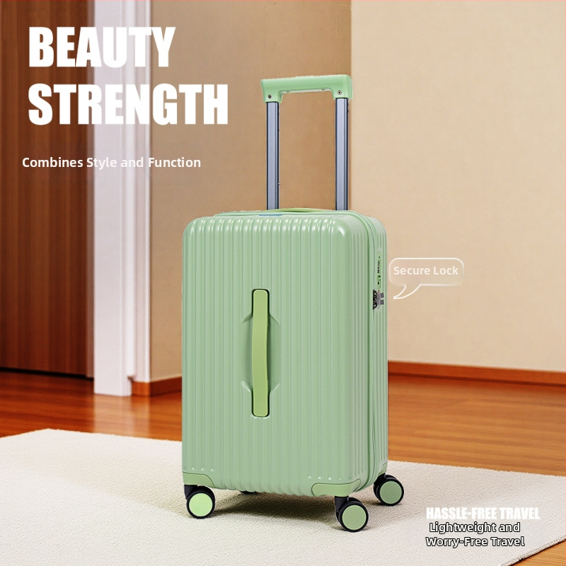 Kergem käsipagasi kohver, unisex, polükarbonaat, TSA kombineeritud lukustus, universaalsed rattad, 3 kg