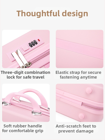 ABS bagažinė, ultra lengva, atspari vandeniui, antibakterinė ir apsauga nuo vagysčių, skirta poilsiniams kelionėms