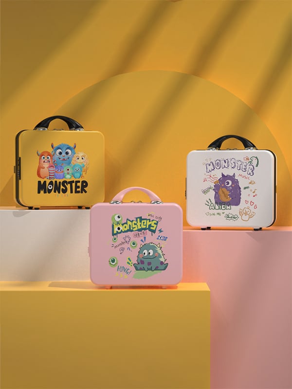 ABS anyagú koffert ultrakönnyű, vízálló, antibakteriális és lopás elleni védelemmel rekreációs utazásokhoz